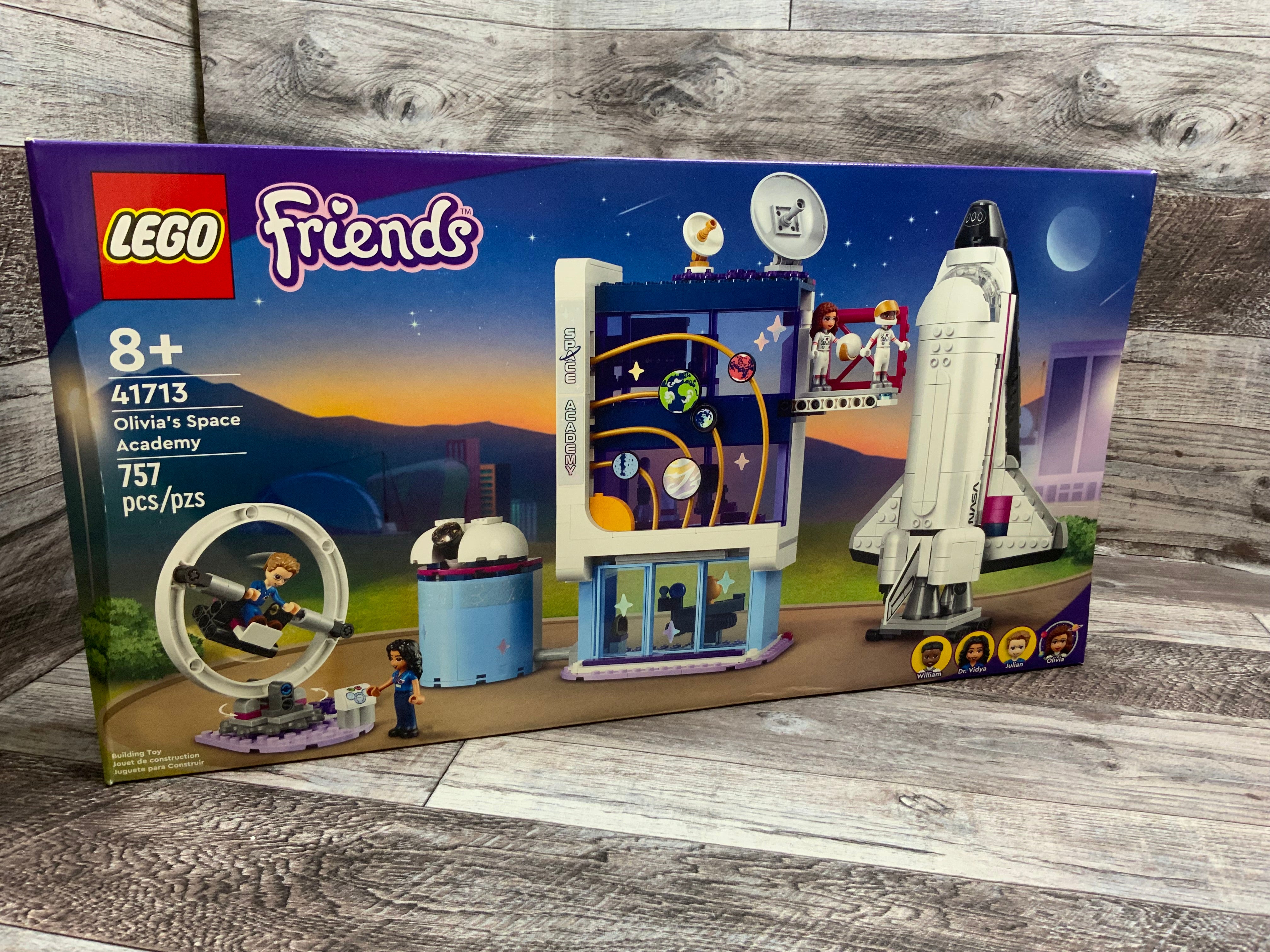 LEGO Friends Olivia’s Space Academy Shuttle Rocket Building Set (41713) (8080288415982)